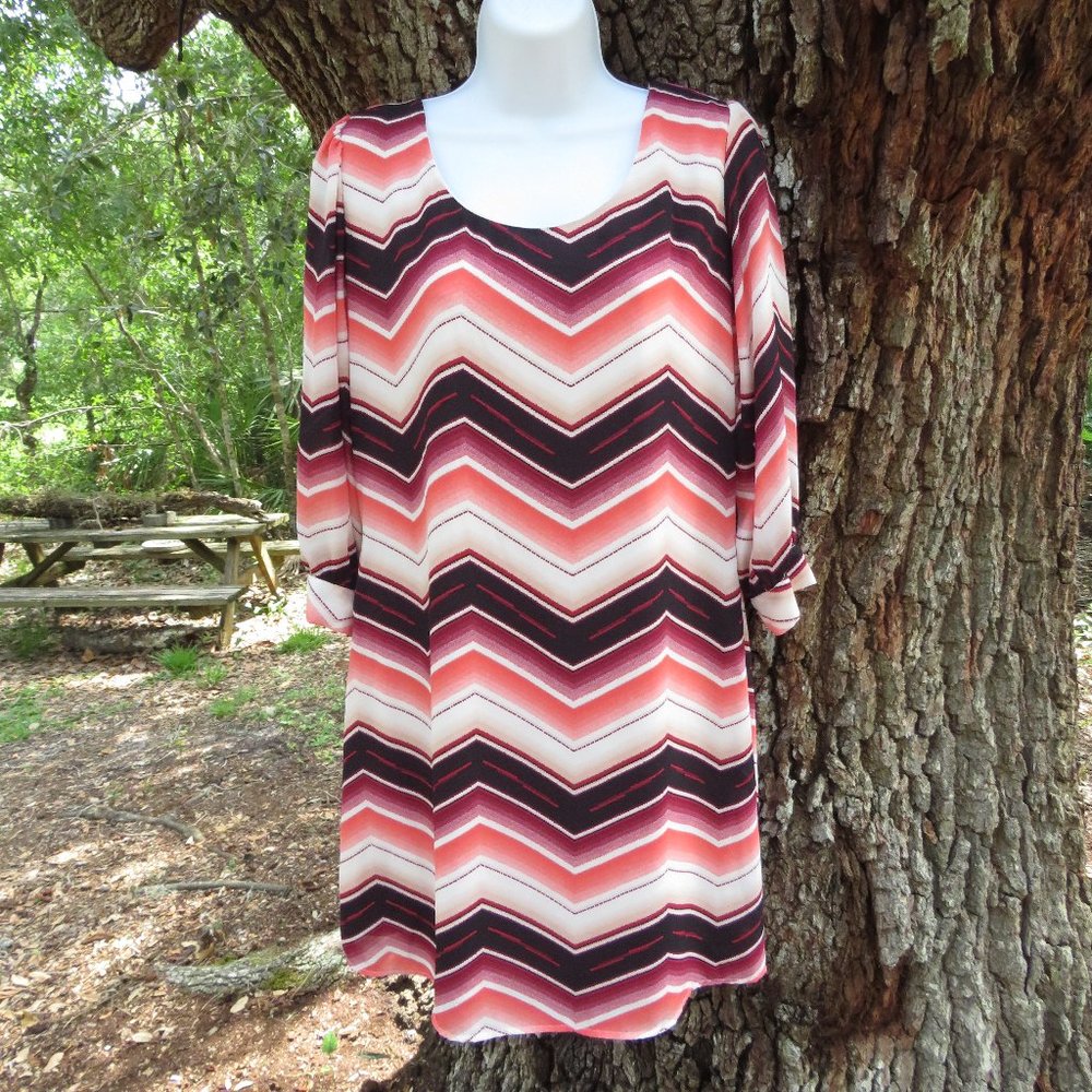 Heartsoul Med Womans Aztec Open Back dress